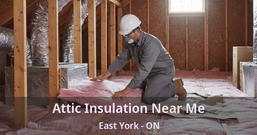 Attic Insulation Near Me East York - ON