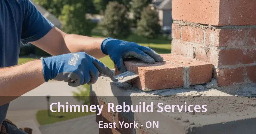 Chimney Rebuild Services East York - ON