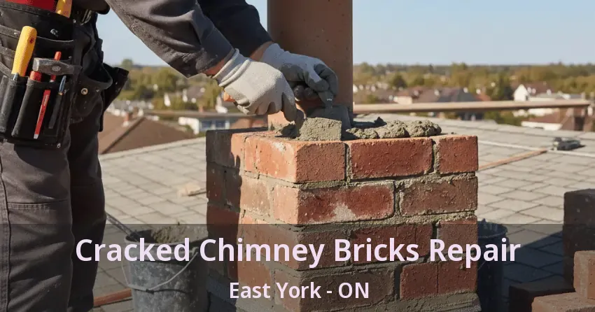 Cracked Chimney Bricks Repair East York - ON Cracked Chimney Bricks Repair East York - ON