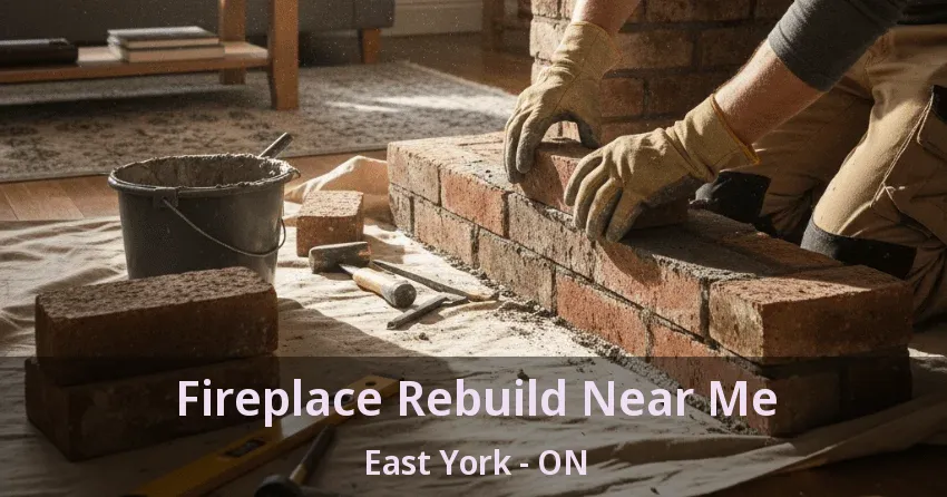 Fireplace Rebuild Near Me East York - ON